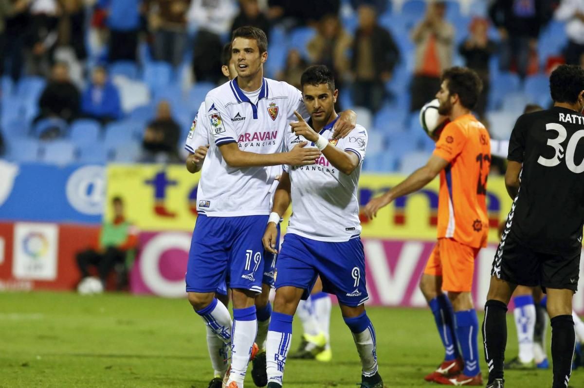 Las imágenes del Real Zaragoza-Llagostera