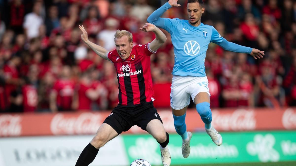 Imagen del partido del Malmö en Reykjavik