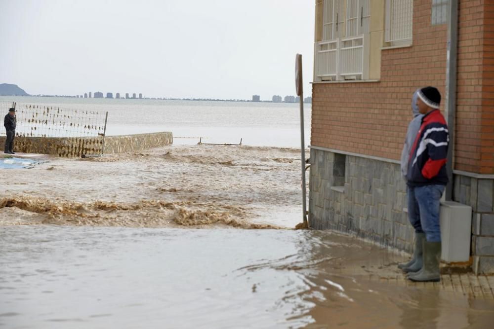 Borrasca Gloria: lluvias e inundaciones en Los Alcázares y San Javier