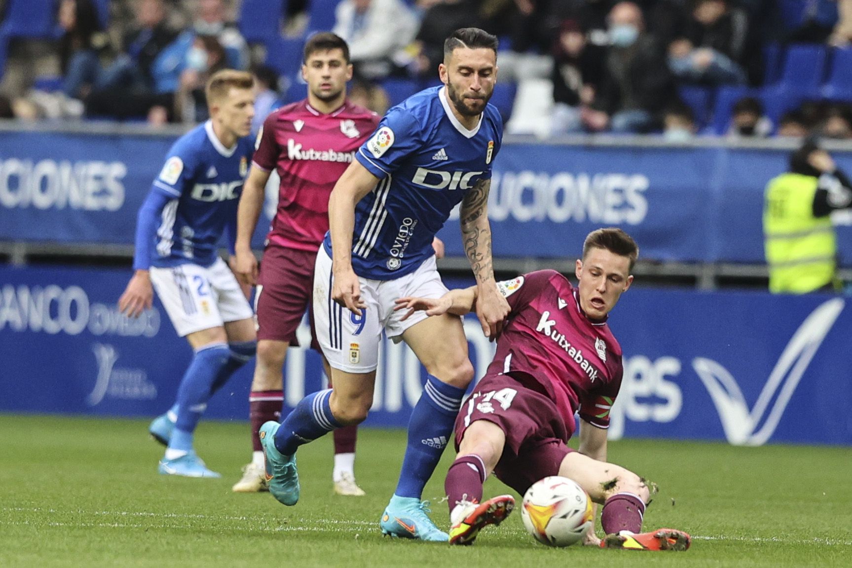 Real Oviedo - Real Sociedad B, en imágenes