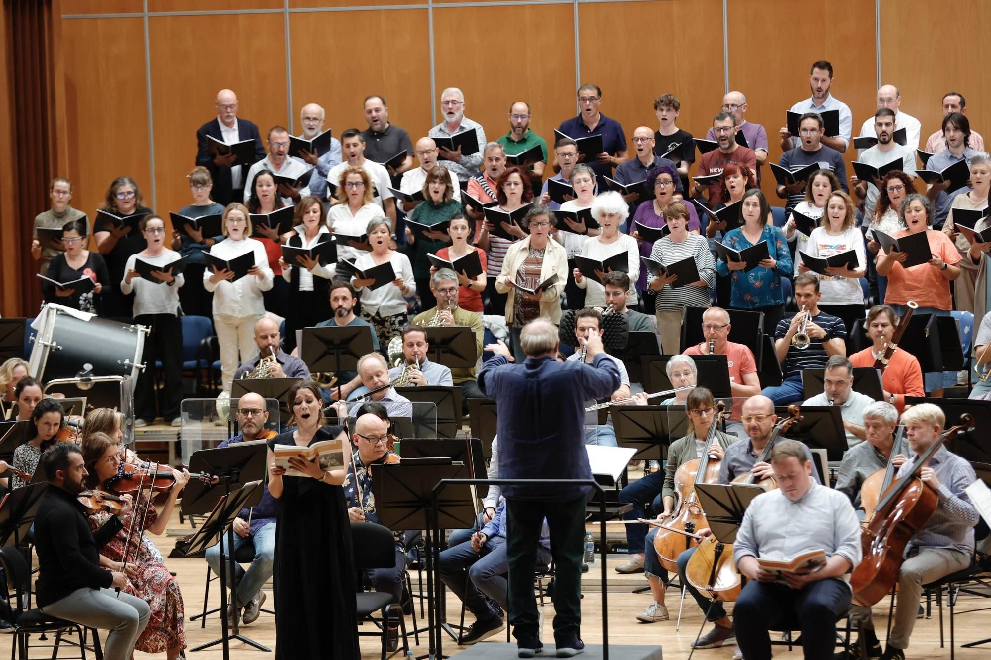 EN IMÁGENES: Así fue el ensayo del concierto de los Premios "Princesa de Asturias"