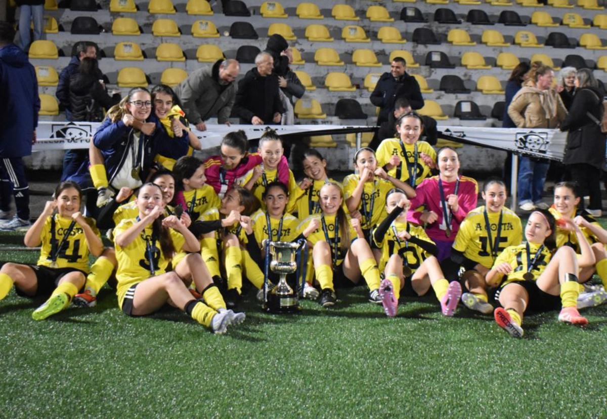 A Costa e  A Coruña triunfan en Mos