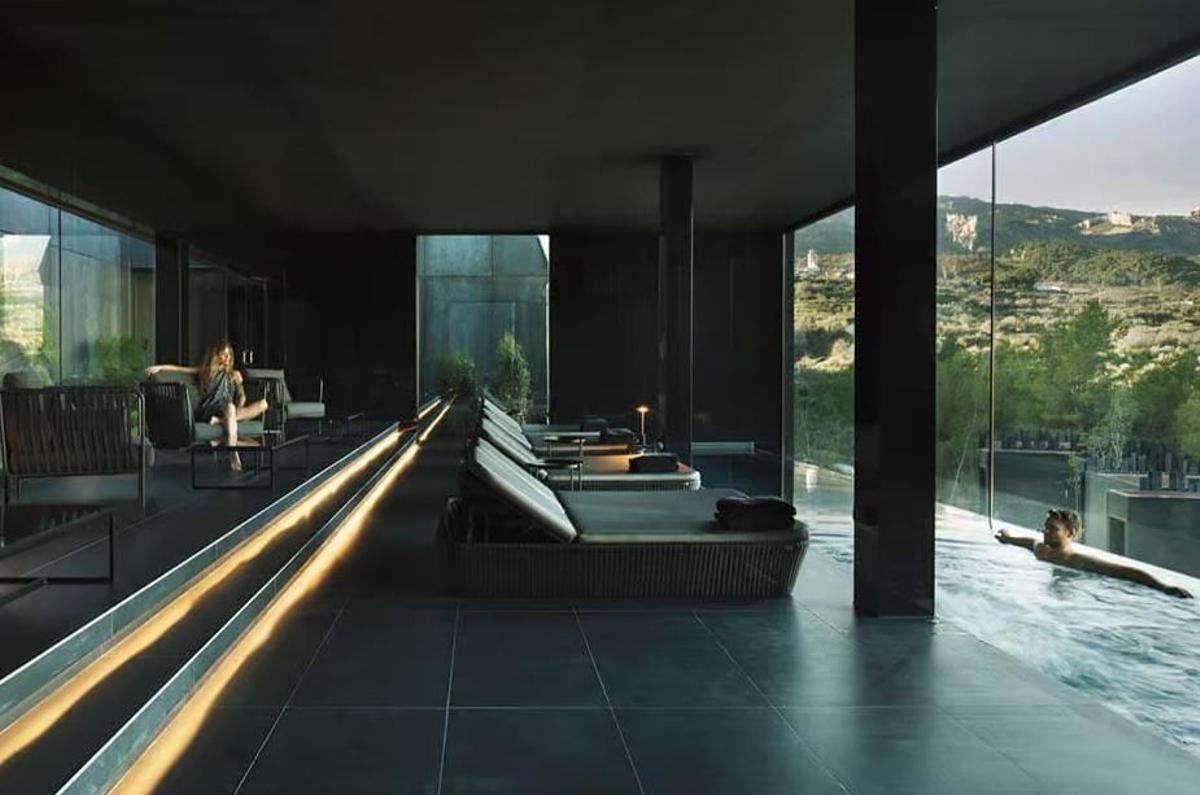 Spa del nuevo hotel de Madrid