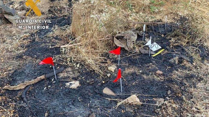 Investigado por provocar un incendio en Valverde de Burguillos en una quema imprudente