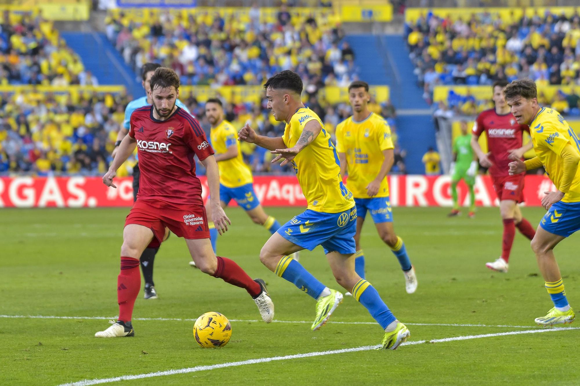 El partido UD Las Palmas-CA Osasuna, en imágenes