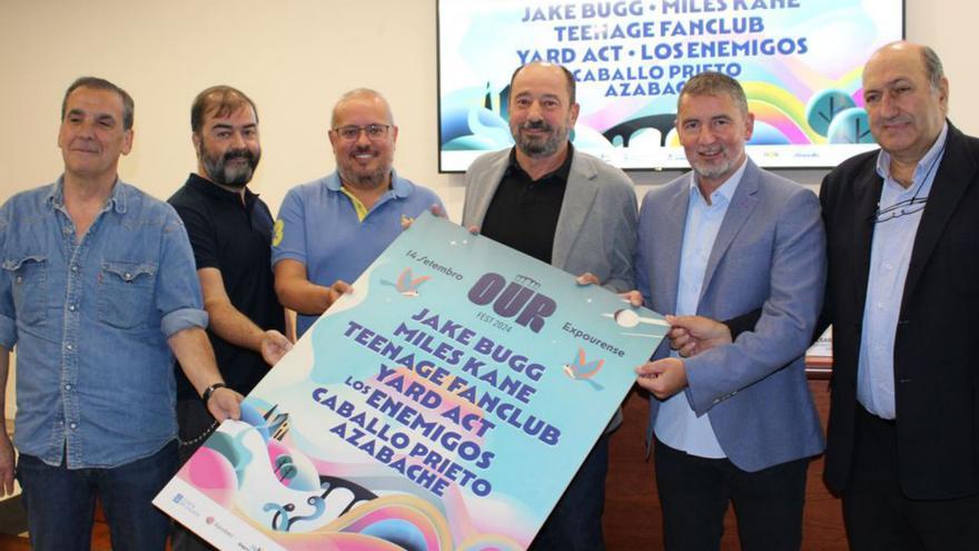 Presentación del festival, ayer, en Expourense.