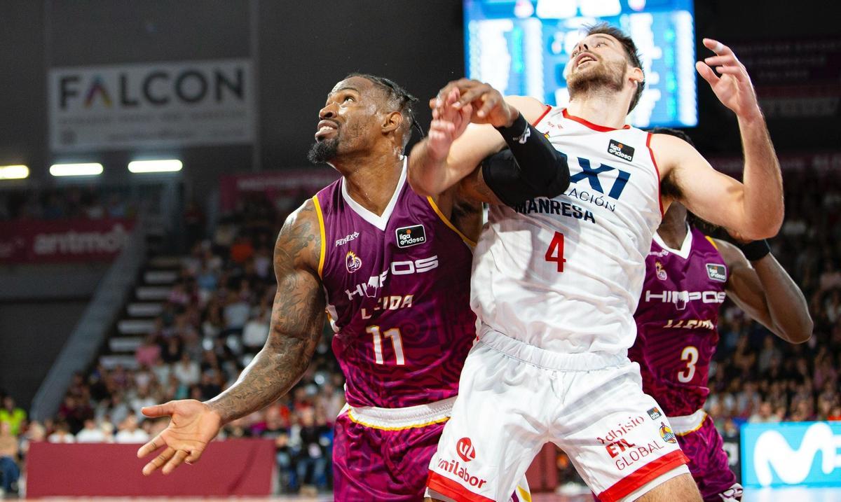 El Hiopos Lleida sudó tinta pero se llevó la victoria ante el BAXI Manresa