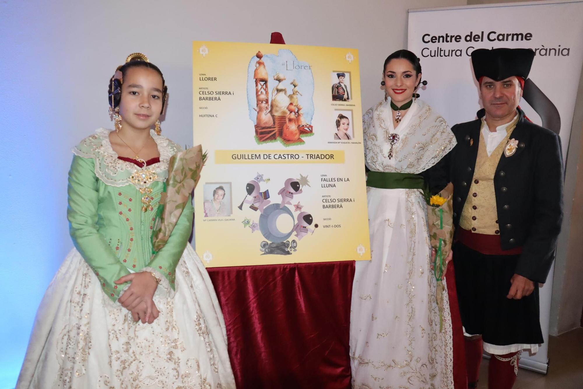 La fiesta de las fallas del Pilar-Sant Francesc con Marina y la corte infantil