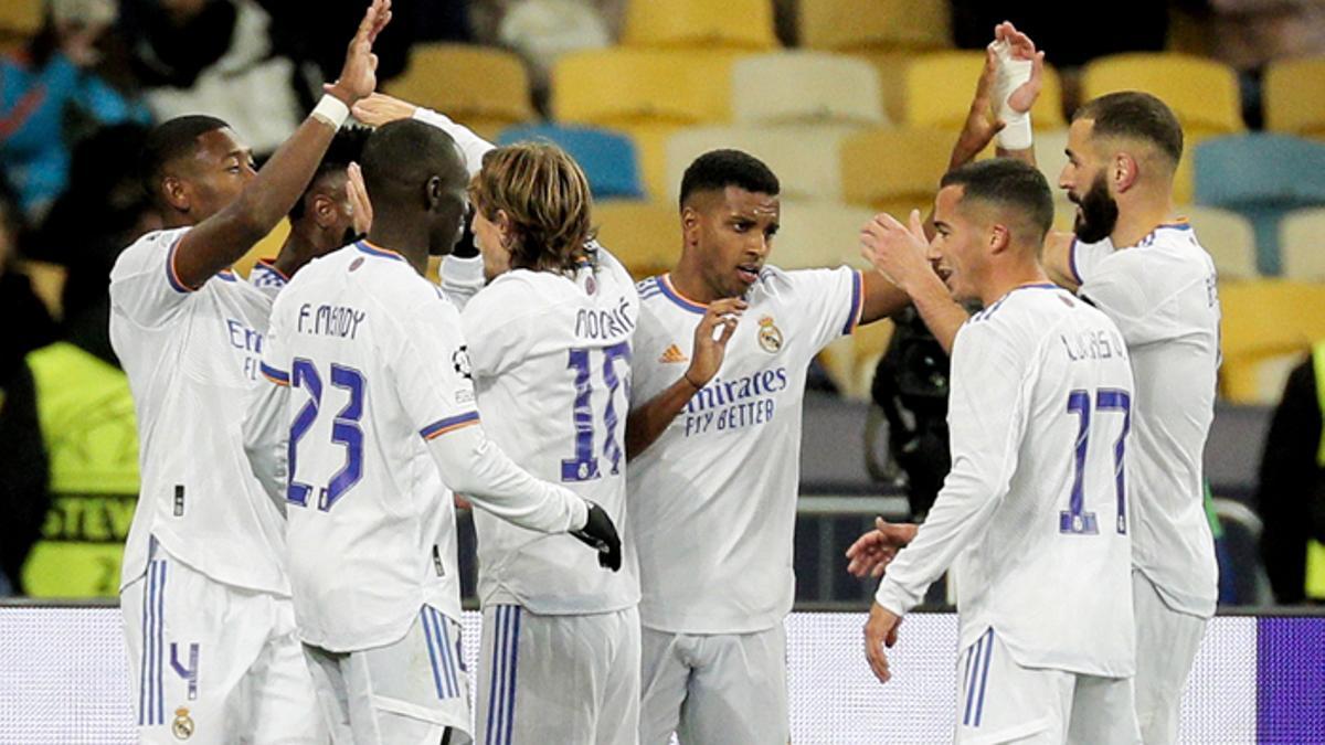 El Madrid goleó al Shakhtar en Kiev