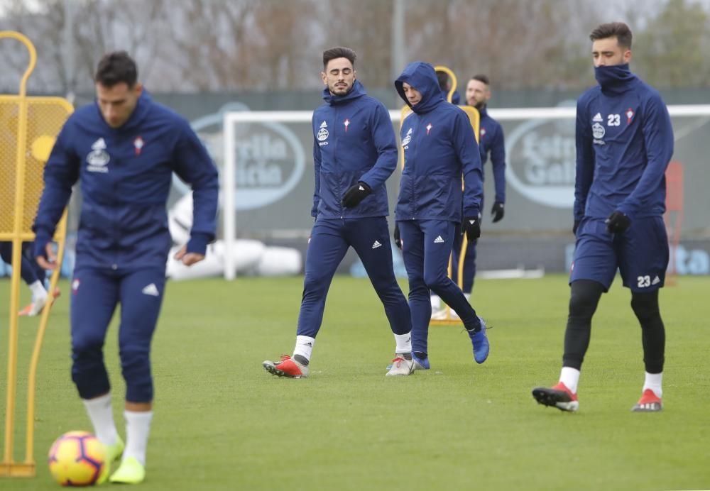 Entrenamiento del Celta