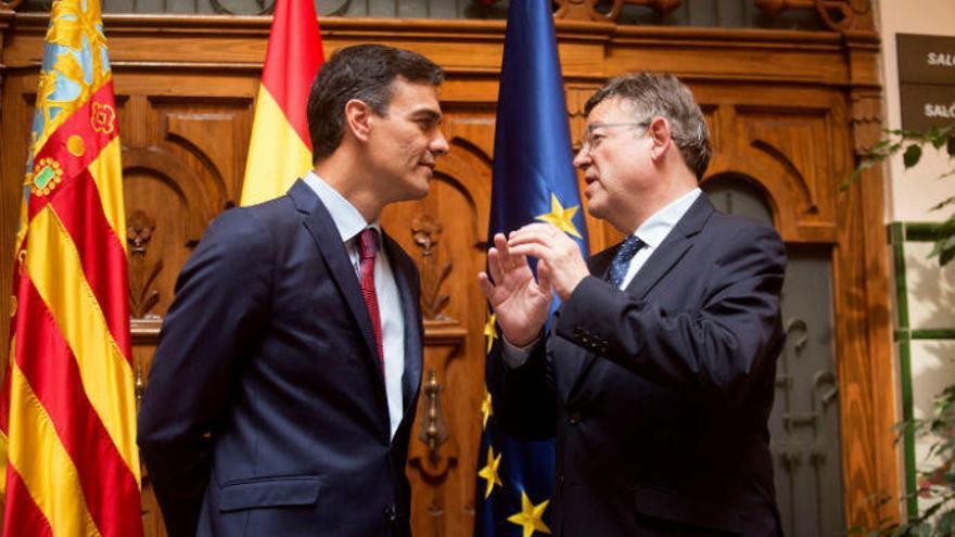 Pedro Sánchez y Ximo Puig en una foto de archivo