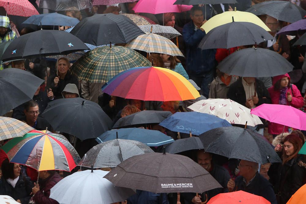 Temporal en Málaga