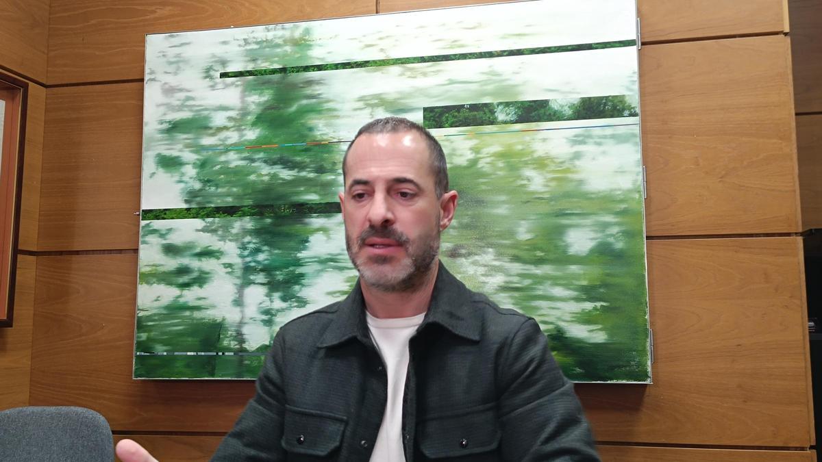 El alcalde de Siero, Ángel García.