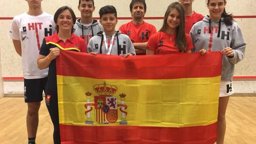 El pinatarense Adrián Gracia, subcampeón de Europa con la seleción española sub-15