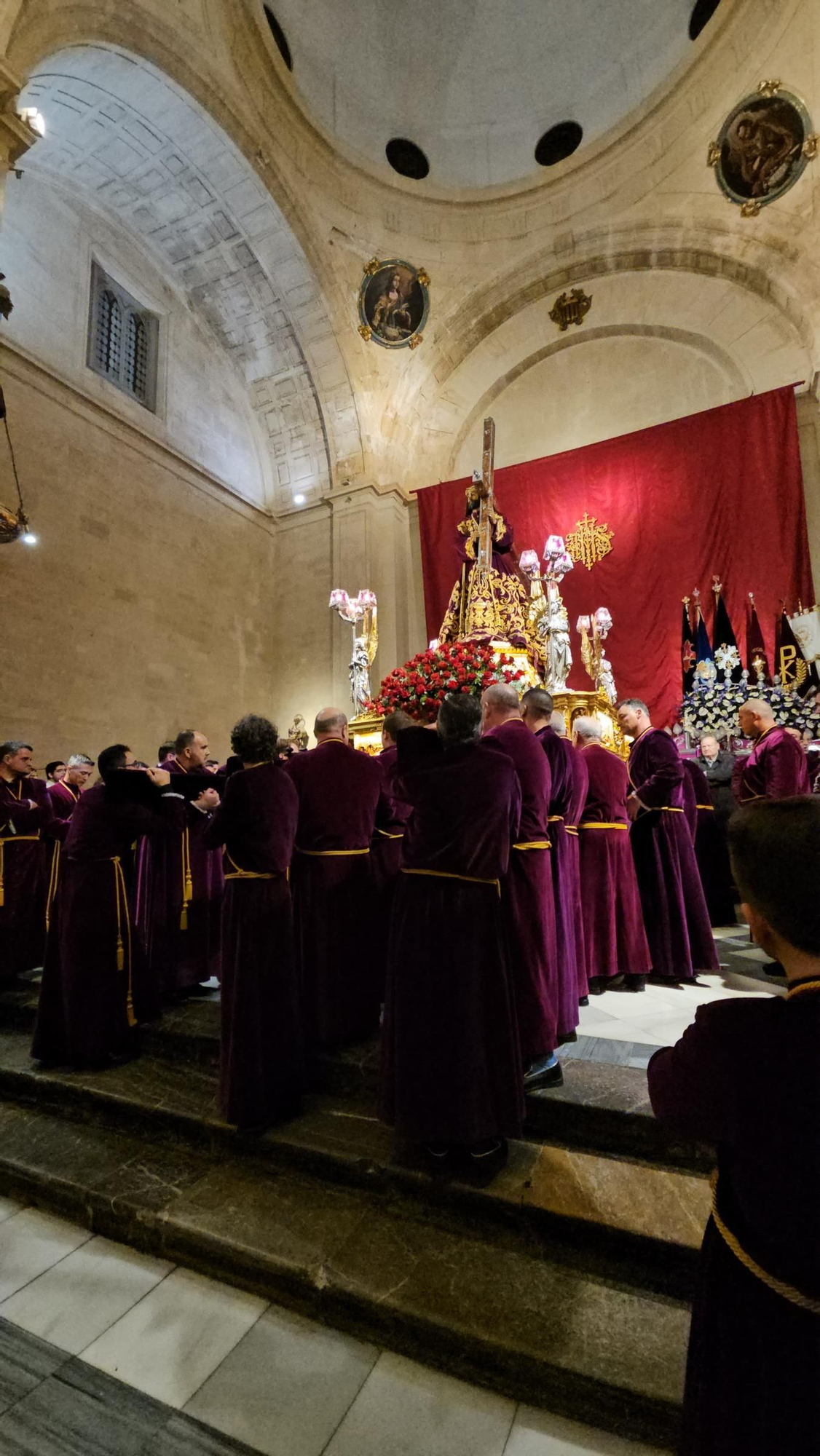 El patrón de Orihuela desafía a la lluvia