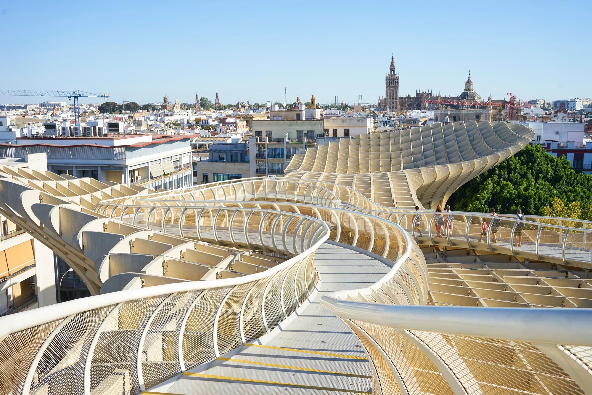 Vista de la ciudad de Sevilla