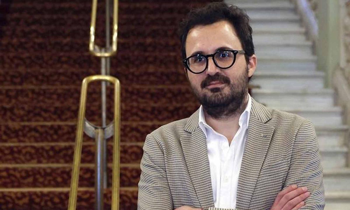 El autor abulense Benjamín G. Rosado, ganador del Premio Biblioteca Breve con 'El vuelo del hombre'.