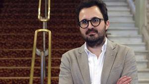 El autor abulense Benjamín G. Rosado, ganador del Premio Biblioteca Breve con El vuelo del hombre.