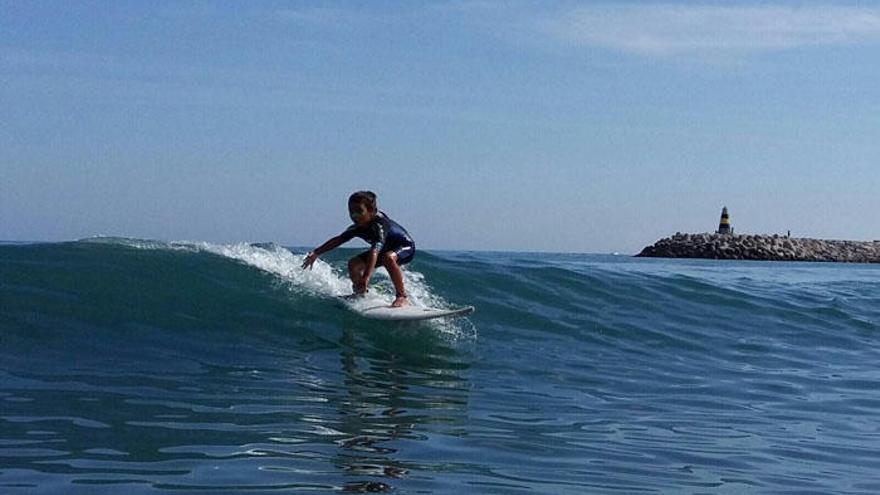 En Málaga también hay olas