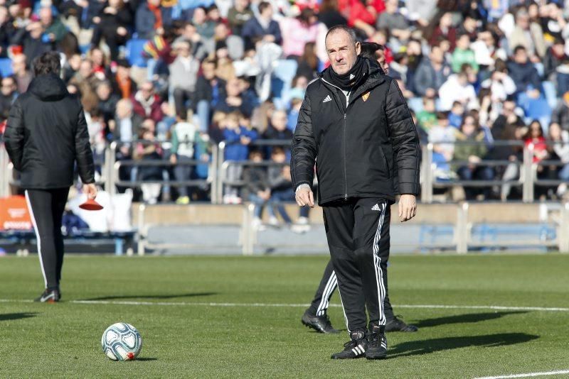 Partido de entrenamiento del Real Zaragoza en La Romareda