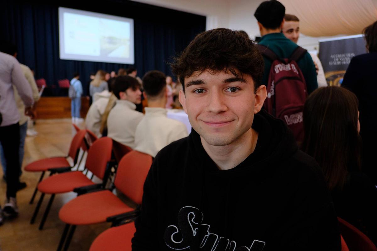 Sergi Camps, estudiante