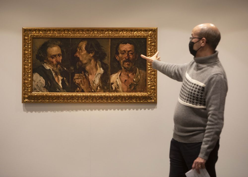 Inauguración de la exposición de Joaquín Sorolla en Faura.