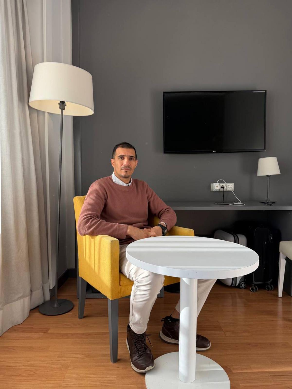 Sohail Noori, residente en Vigo.