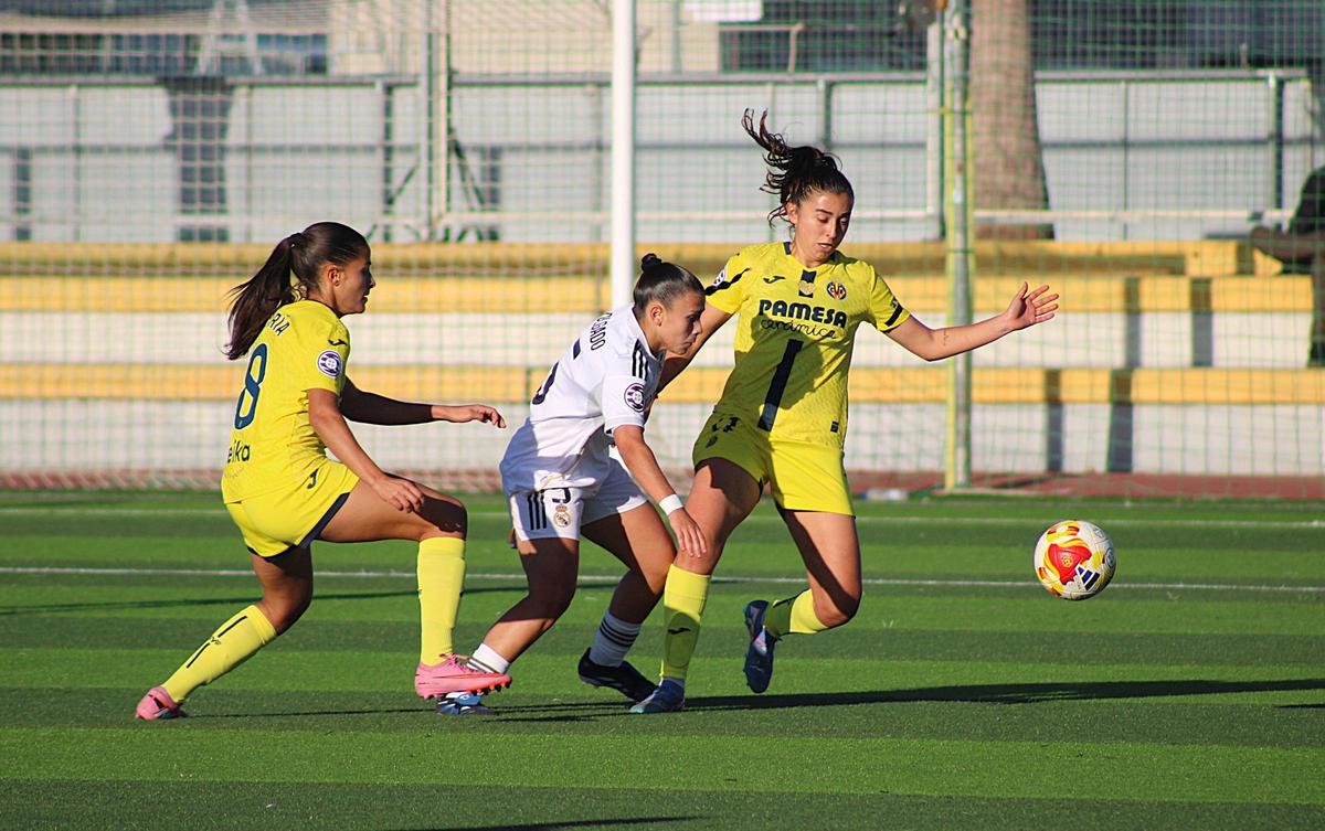 Buen primer tiempo donde las madrileñas cobraron ventaja en el marcador.