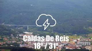 El tiempo en Caldas de Reis: previsión meteorológica para hoy, sábado 13 de junio
