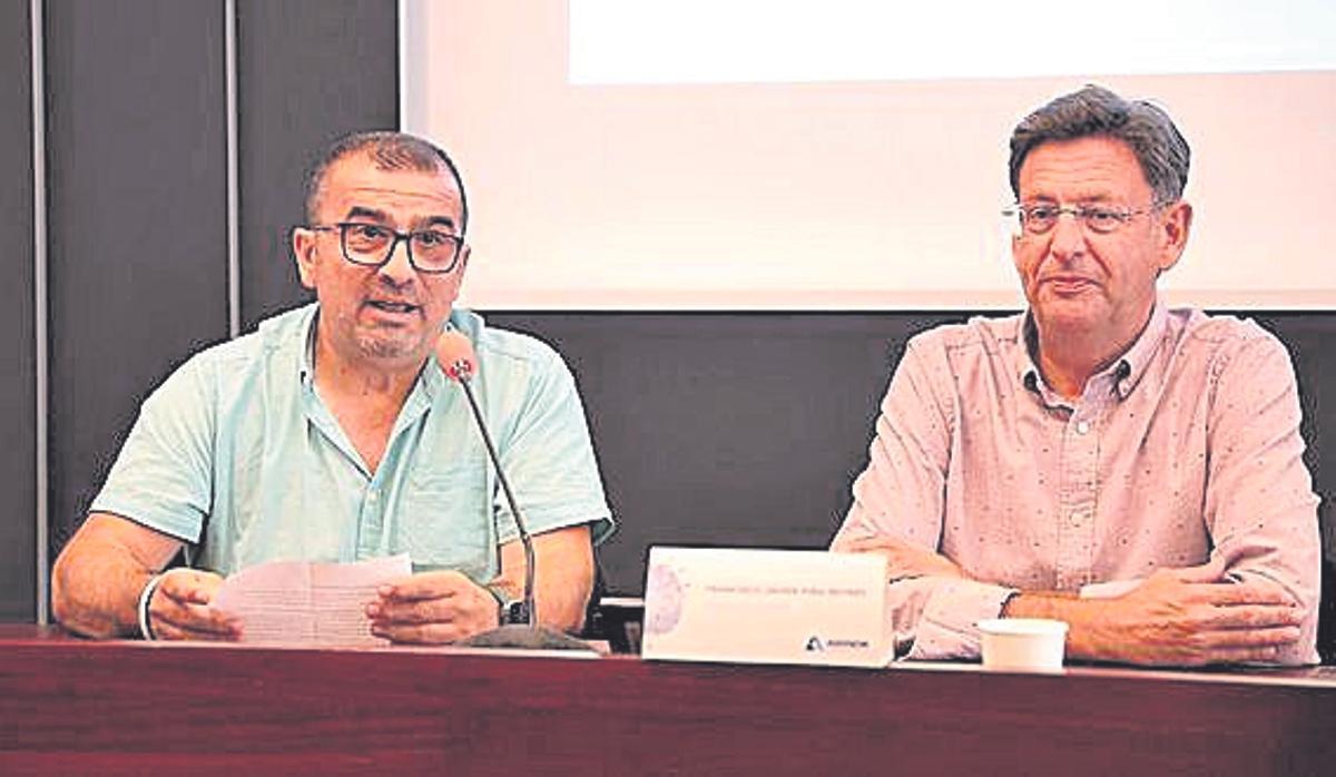 Franco Mojer (izq.) y Javier Piña.