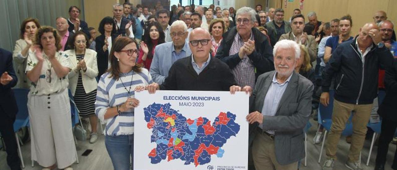 El mapa de victorias en las municipales, cada vez, menos azul. |   // I.OSORIO