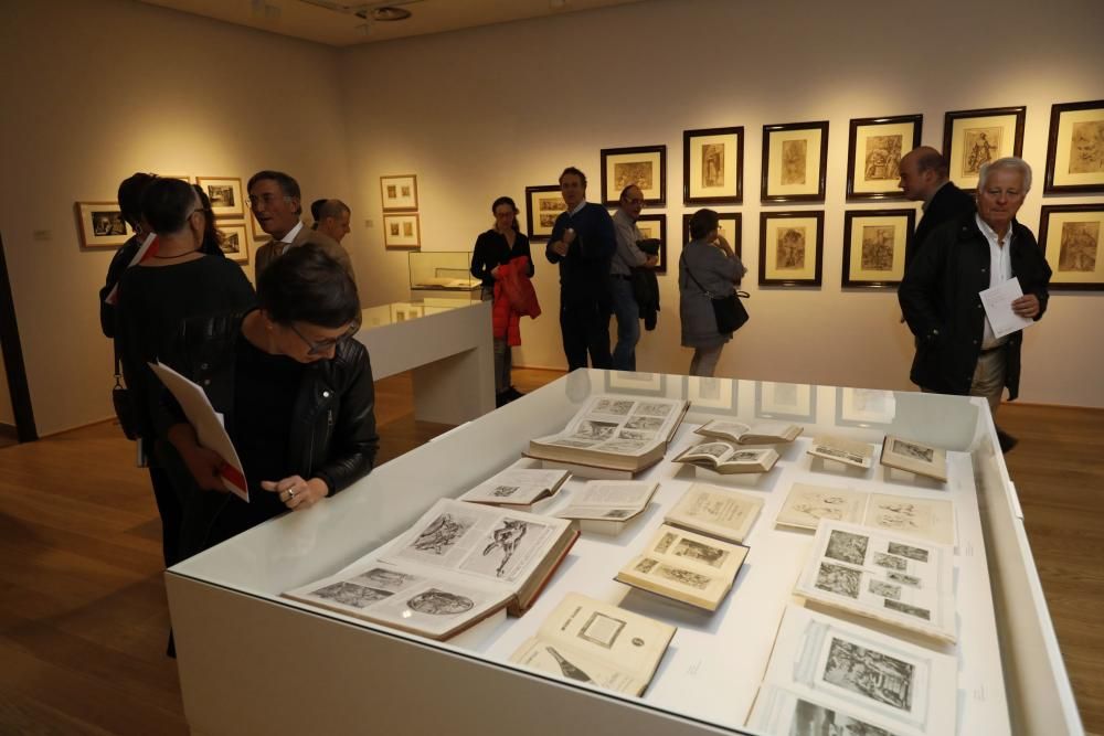 Exposición en Gijón de la colección de dibujos de Jovellanos