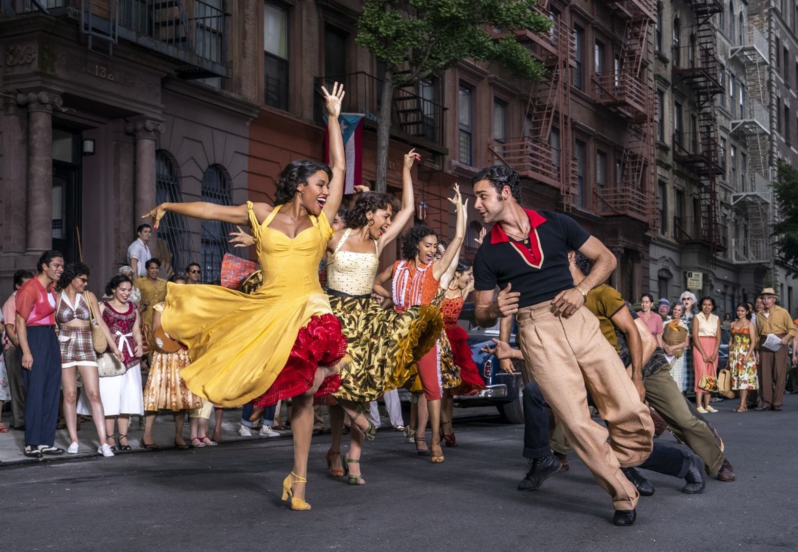 Fotograma del remake de 'West Side Story' que Spielberg estrena estas navidades.