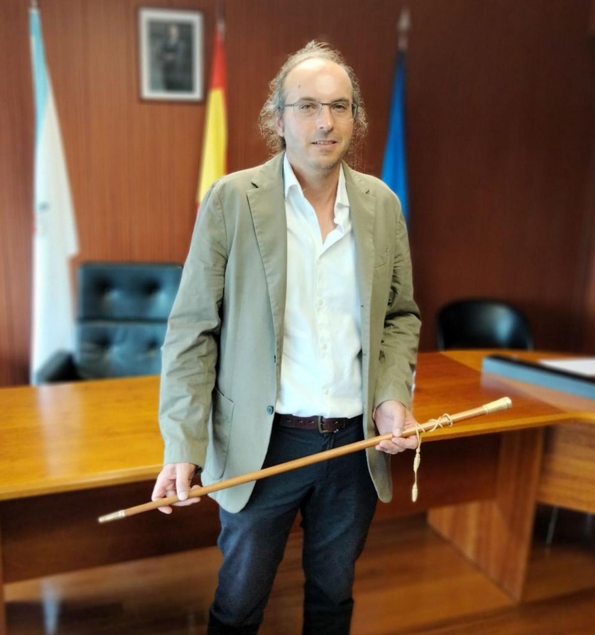 Roberto Castro, alcalde de Touro por Movemento Veciñal / concello