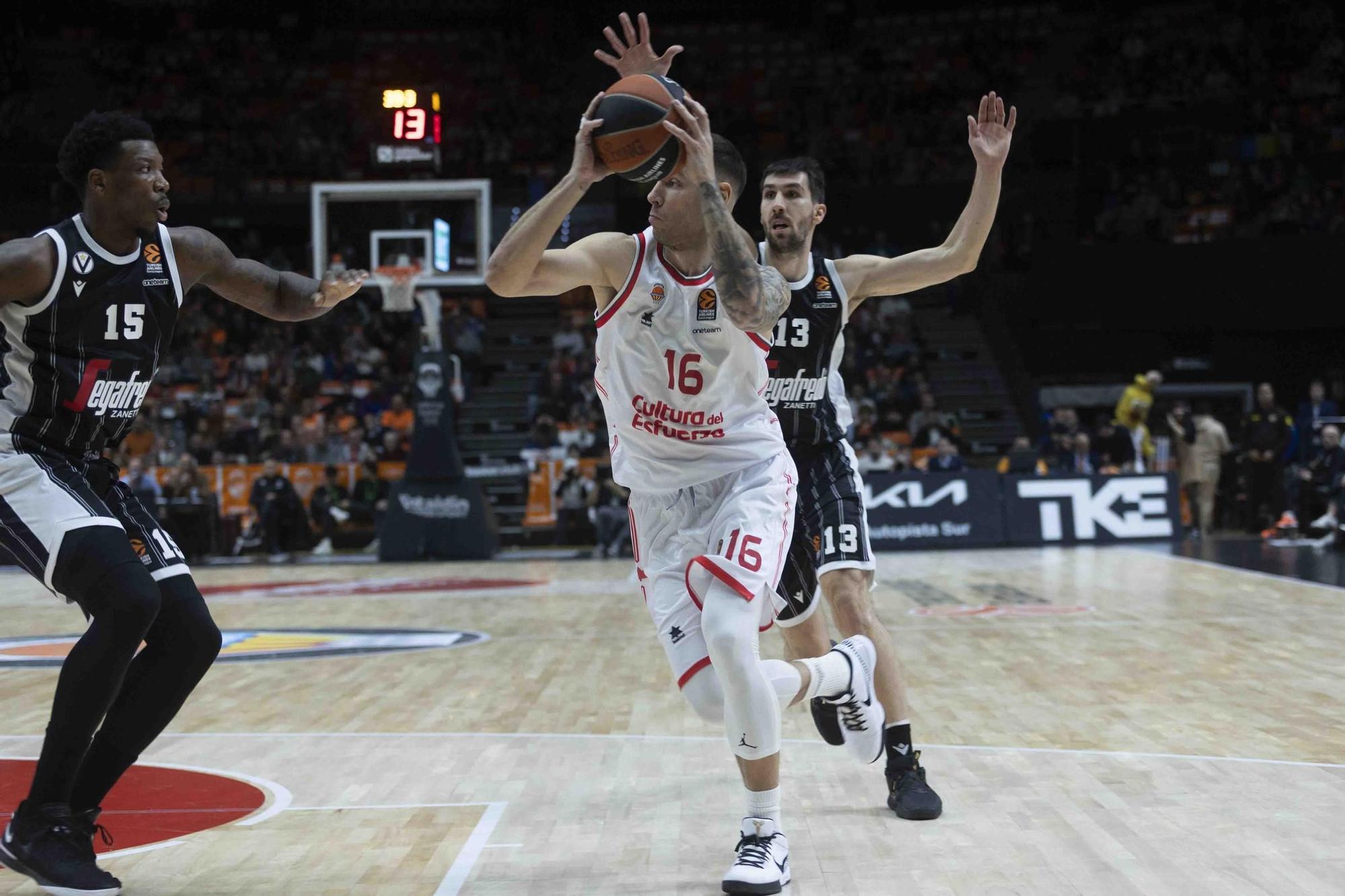 Partido Euroliga Valencia Basket- Virtus Bolonia