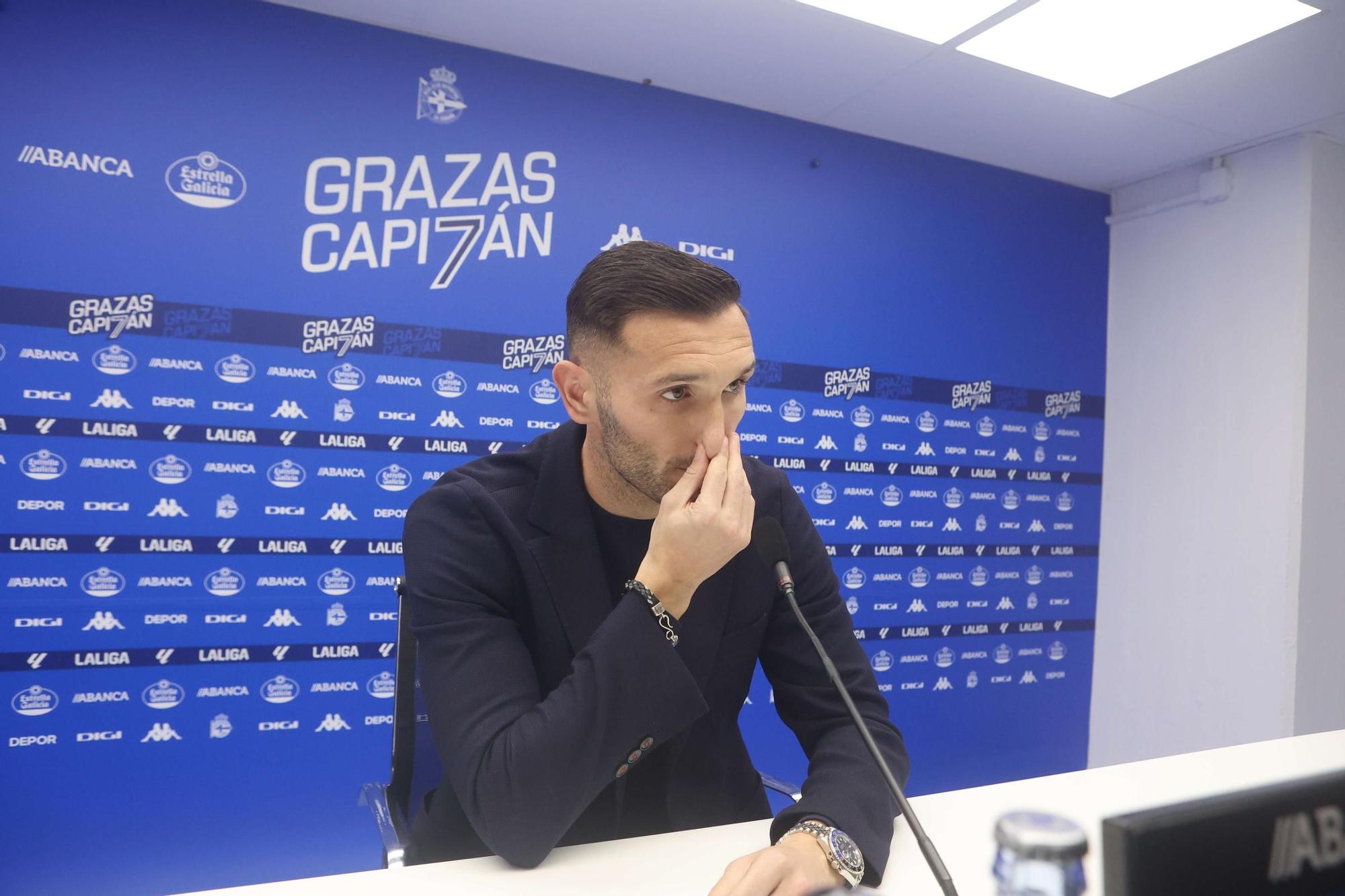 Lucas Pérez se despide del Deportivo