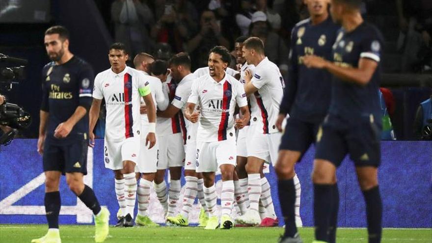 Un PSG sin estrellas golea a un Madrid desastroso en París