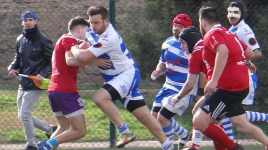 Lance del encuentro del Inter Cullera Forval.