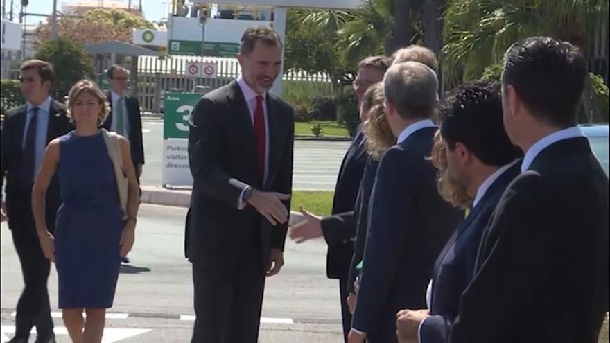 VÍDEO: Visita del Rey Felipe VI a BP