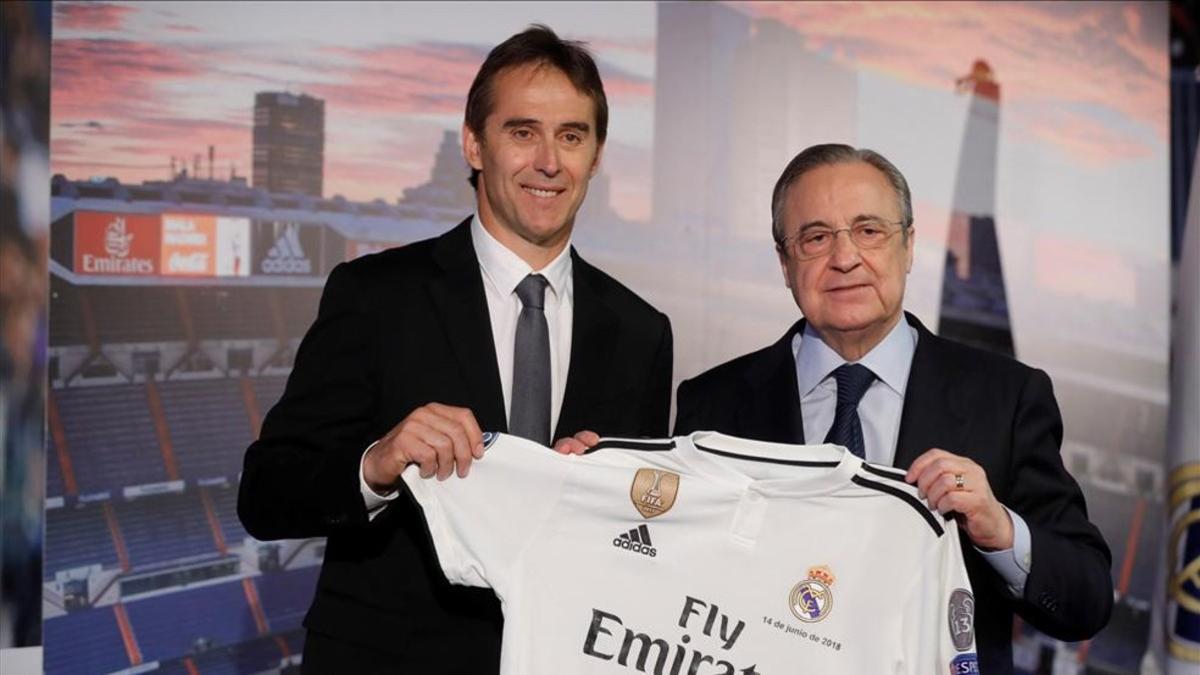 Julen Lopetegui se lleva al scouting de la RFEF al Real Madrid