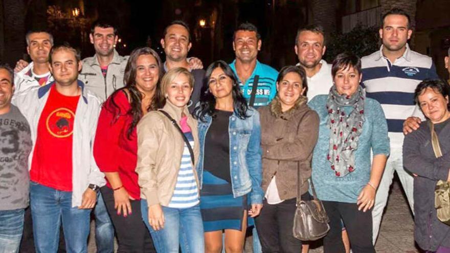 Miembros de la Asociación Cultural Taurimna el Salto.