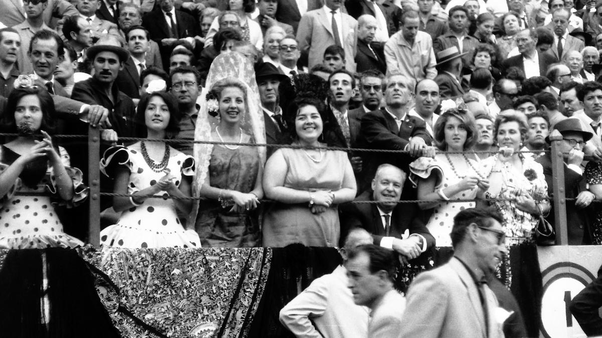 Tarde en el coso taurino de Los Tejares, en la Feria de 1963.