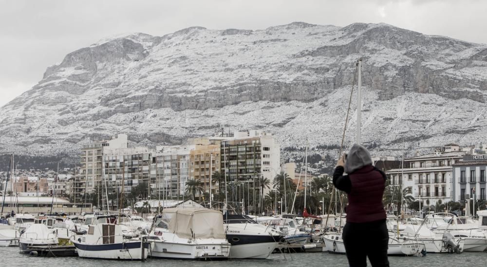 Nieve en Dénia