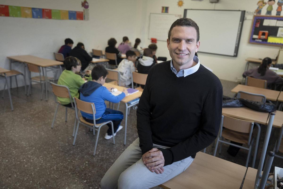 Pau Gaitán, profesor.