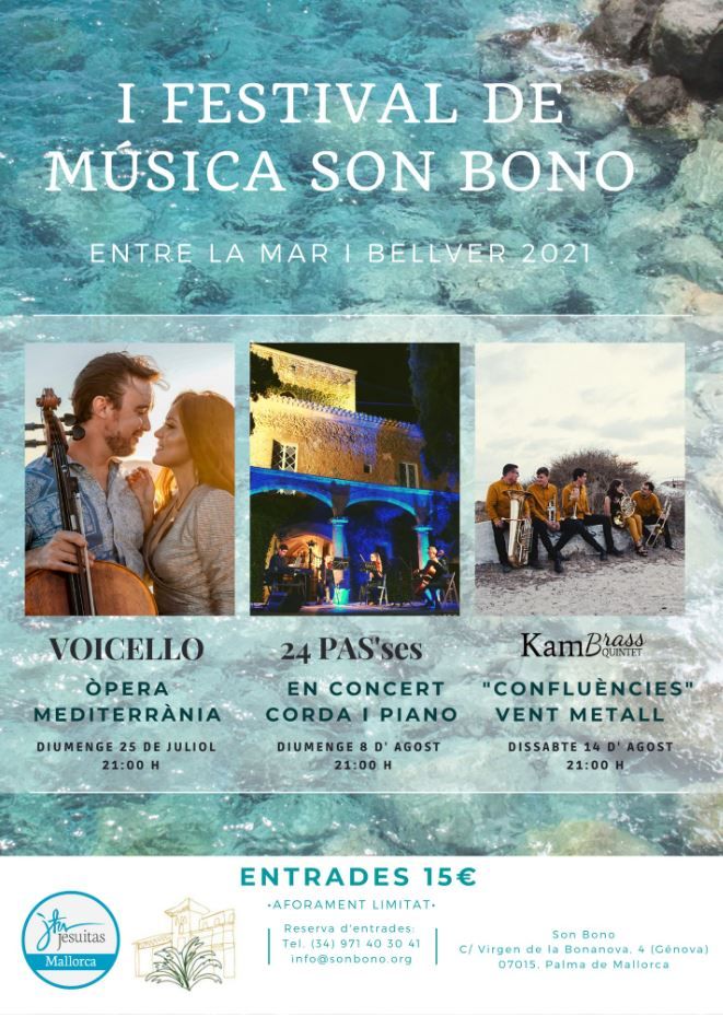 Cartel del primer Festival de Música Son Bono