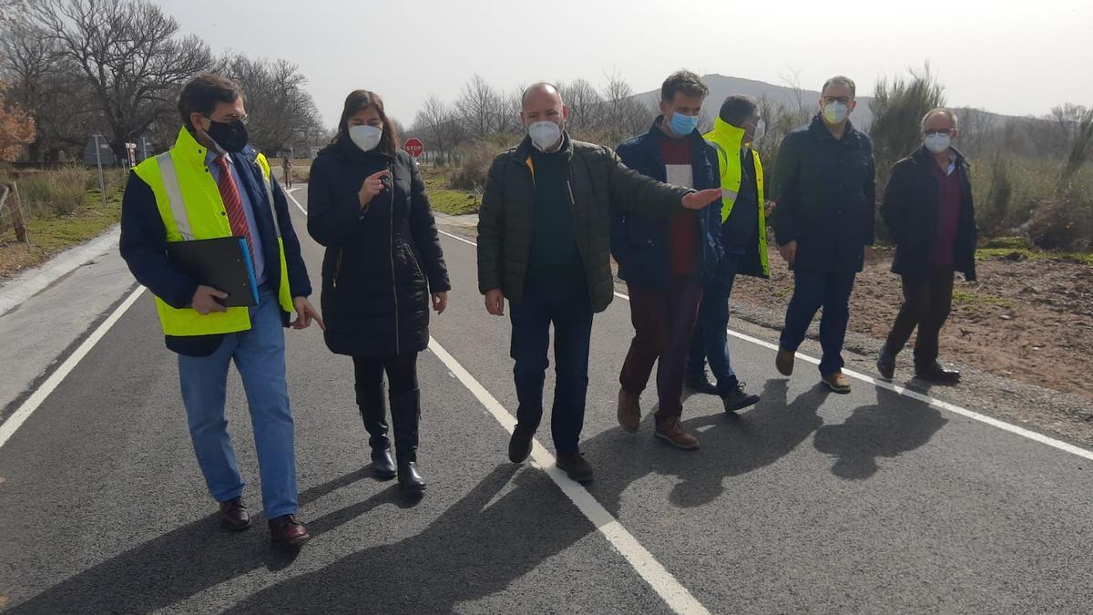 Inauguración de la carretera de Coso de Sanabria.