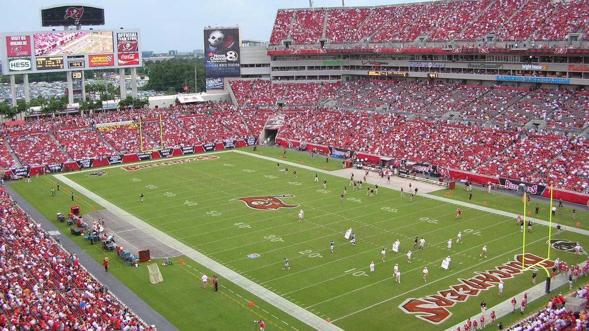 El estadio Raymond James de Tampa.