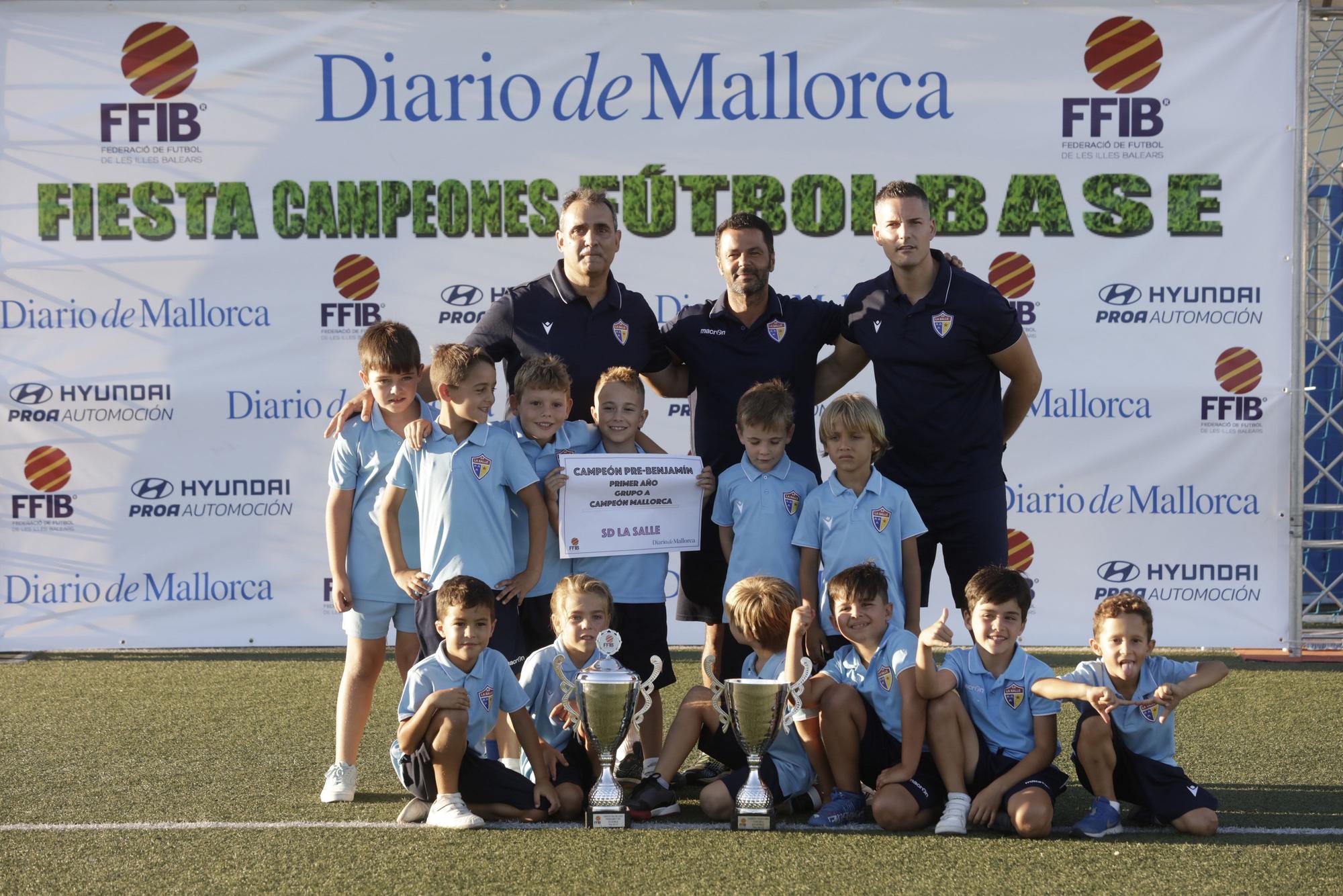La Salle prebenjamín Primer Año, campeón Grupo A y de Mallorca