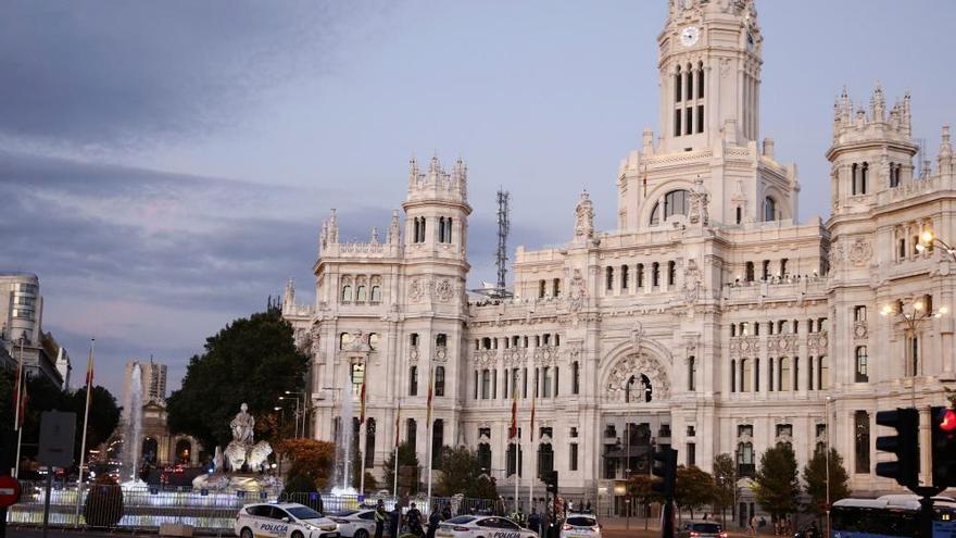 La Cibeles se quedó sin el calor de la hinchada del Real Madrid