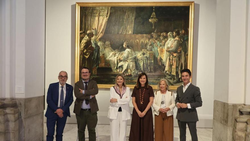 Jaume I torna al Belles Arts a través de la gran pintura històrica de Pinazo